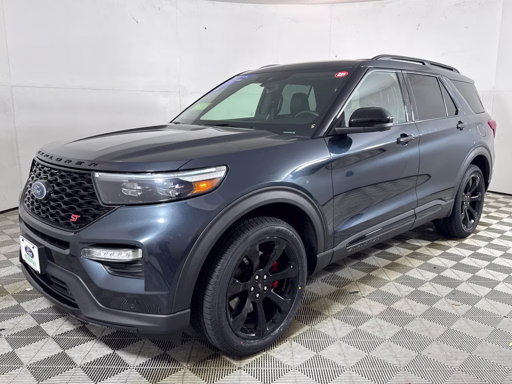2022 Blue Metallic Ford Explorer ST 4X4 SUV