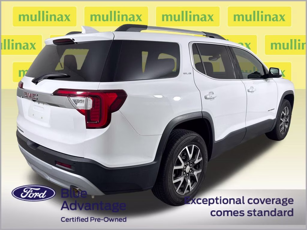 2021 Summit White GMC Acadia SLE FWD SUV