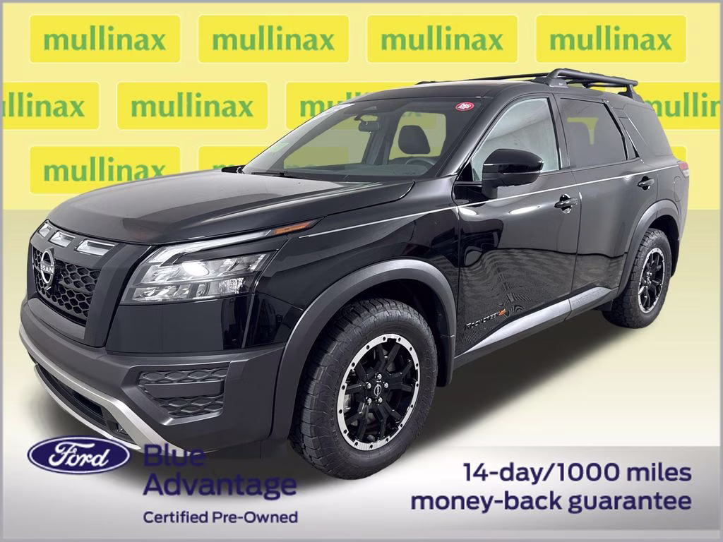 2025 Super Black Nissan Pathfinder Rock Creek 4X4 SUV