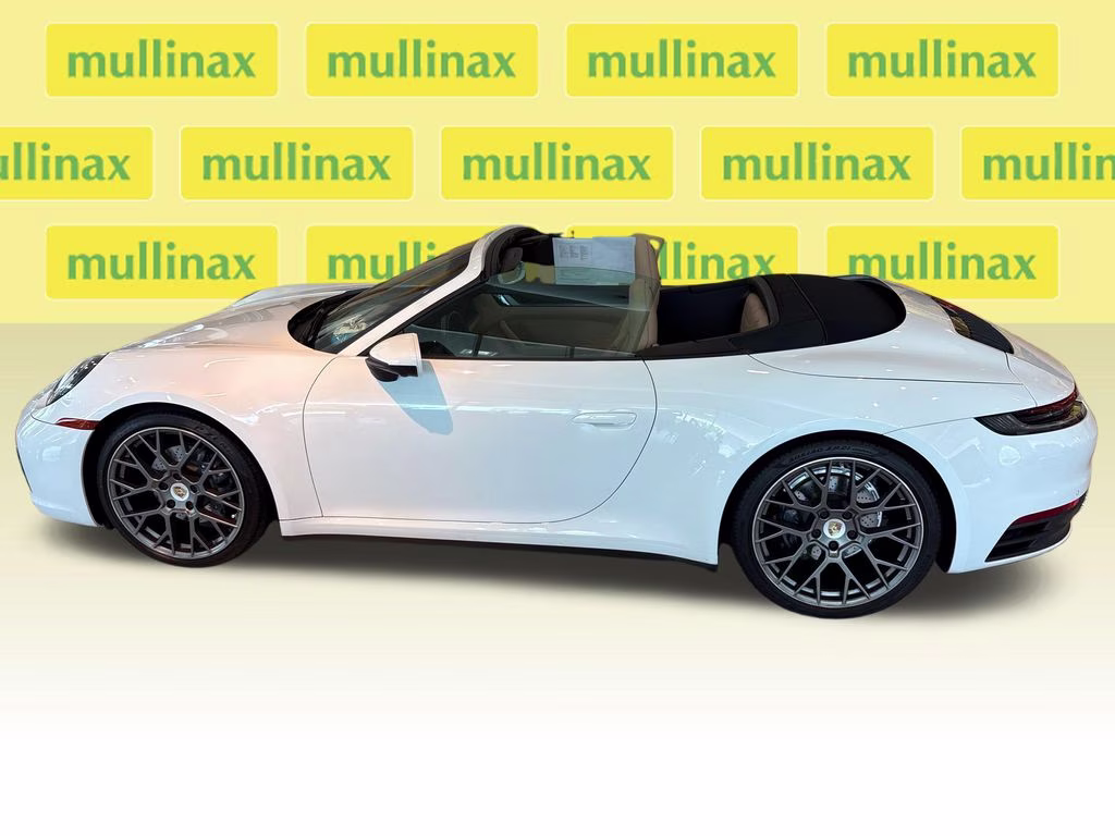 2020 Carrara White Metallic Porsche 911 Carrera RWD Convertible