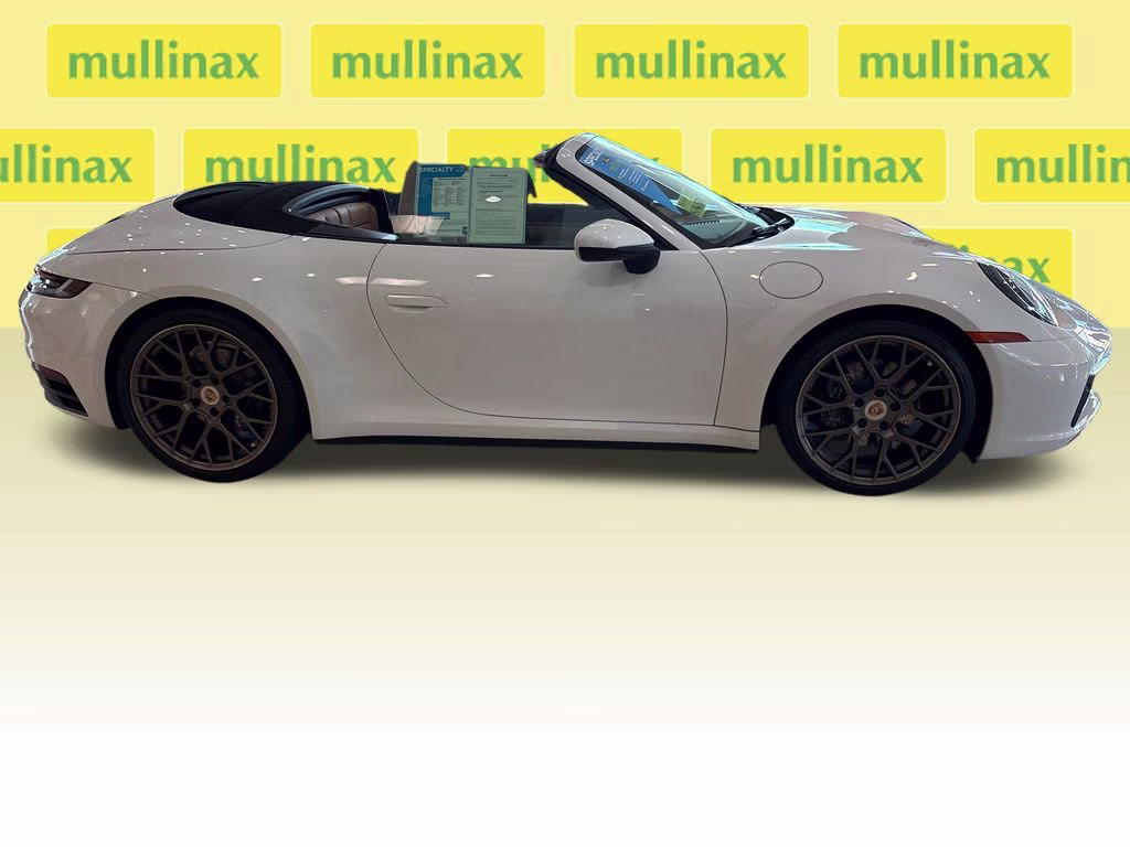 2020 Carrara White Metallic Porsche 911 Carrera RWD Convertible
