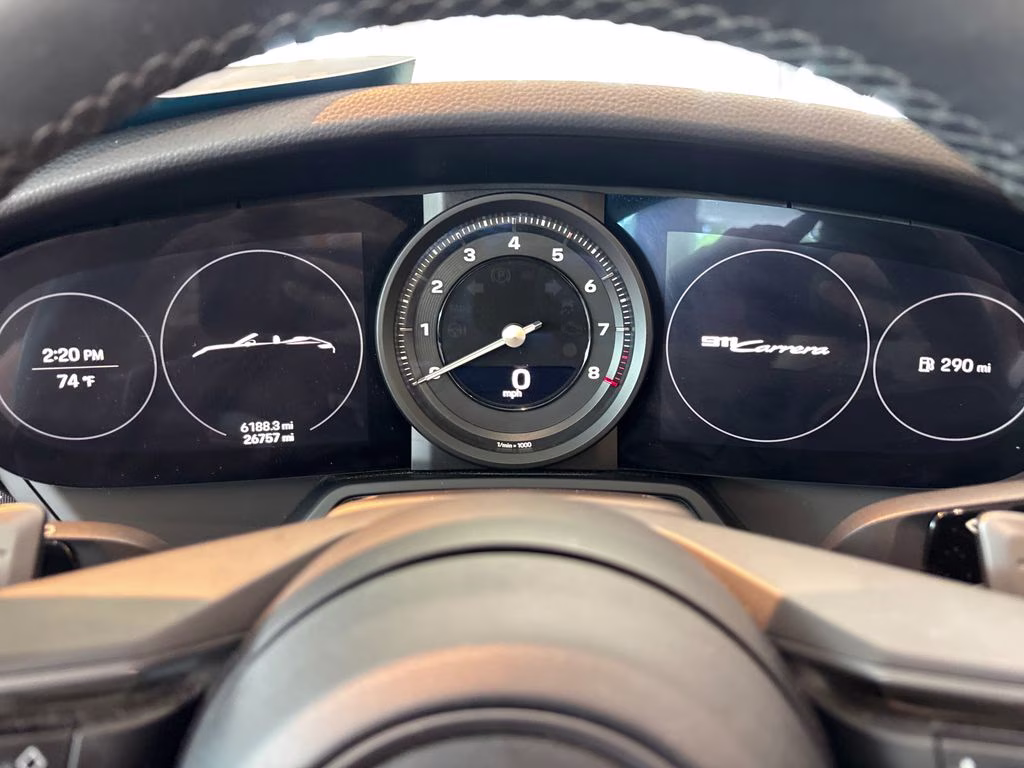 2020 Carrara White Metallic Porsche 911 Carrera RWD Convertible