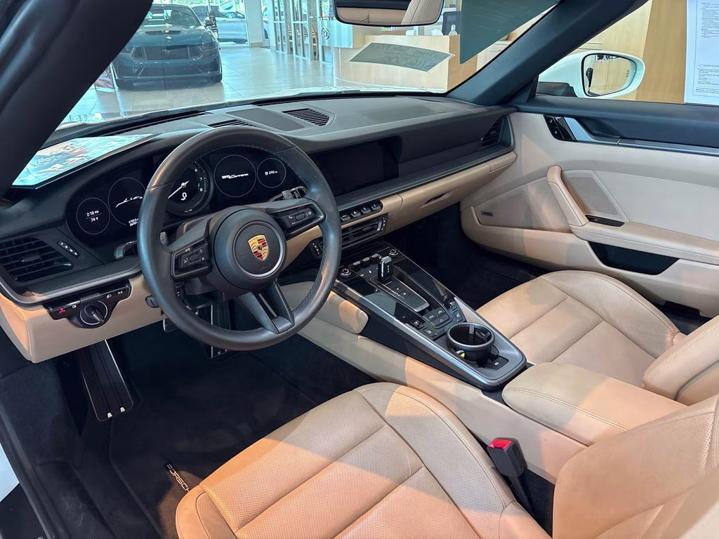 2020 Carrara White Metallic Porsche 911 Carrera RWD Convertible