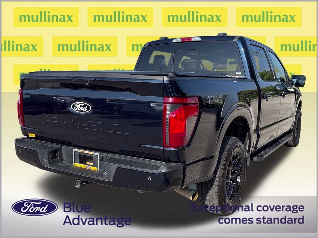 2025 Antimatter Blue Metallic Ford F-150 XLT 4X4 Truck