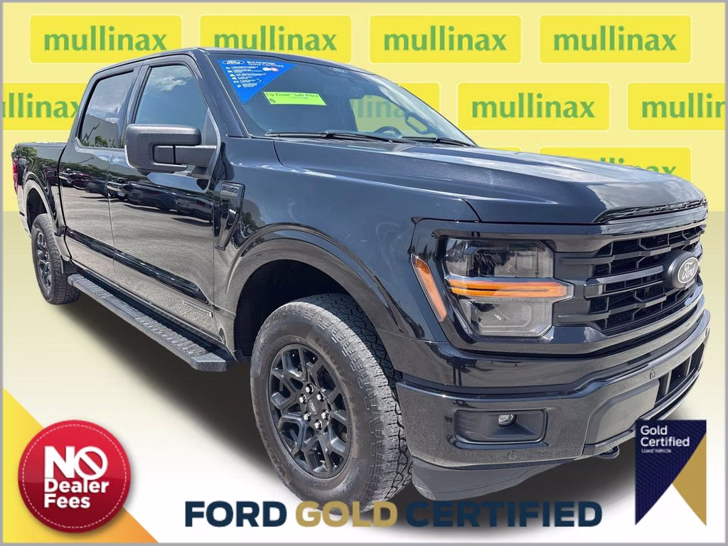 2024 Agate Black Metallic Ford F-150 XLT 4X4 Truck