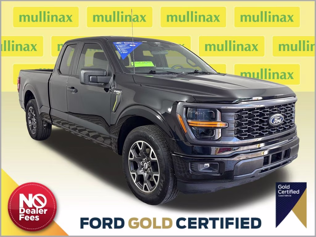 2025 Black Metallic Ford F-150 STX RWD Truck