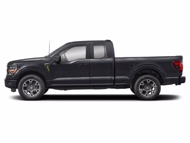 2025 Black Metallic Ford F-150 STX RWD Truck