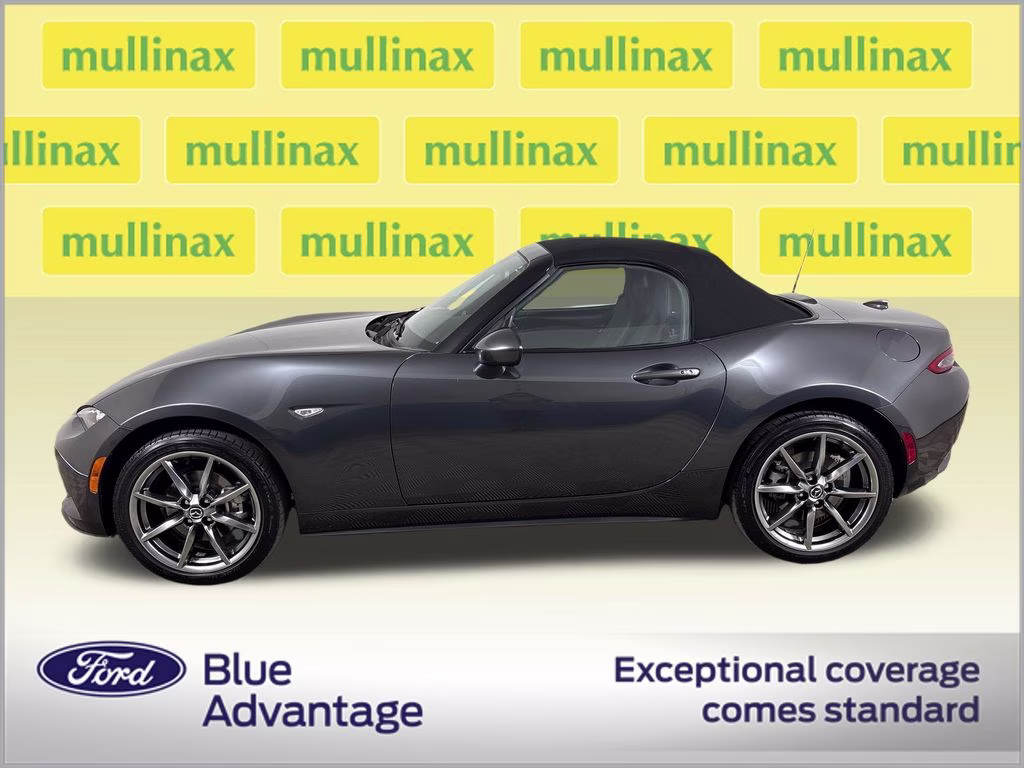 2023 Machine Gray Metallic Mazda MX-5 Miata Grand Touring RWD Convertible