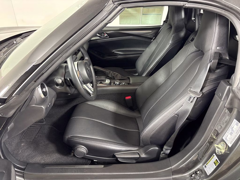 2023 Machine Gray Metallic Mazda MX-5 Miata Grand Touring RWD Convertible
