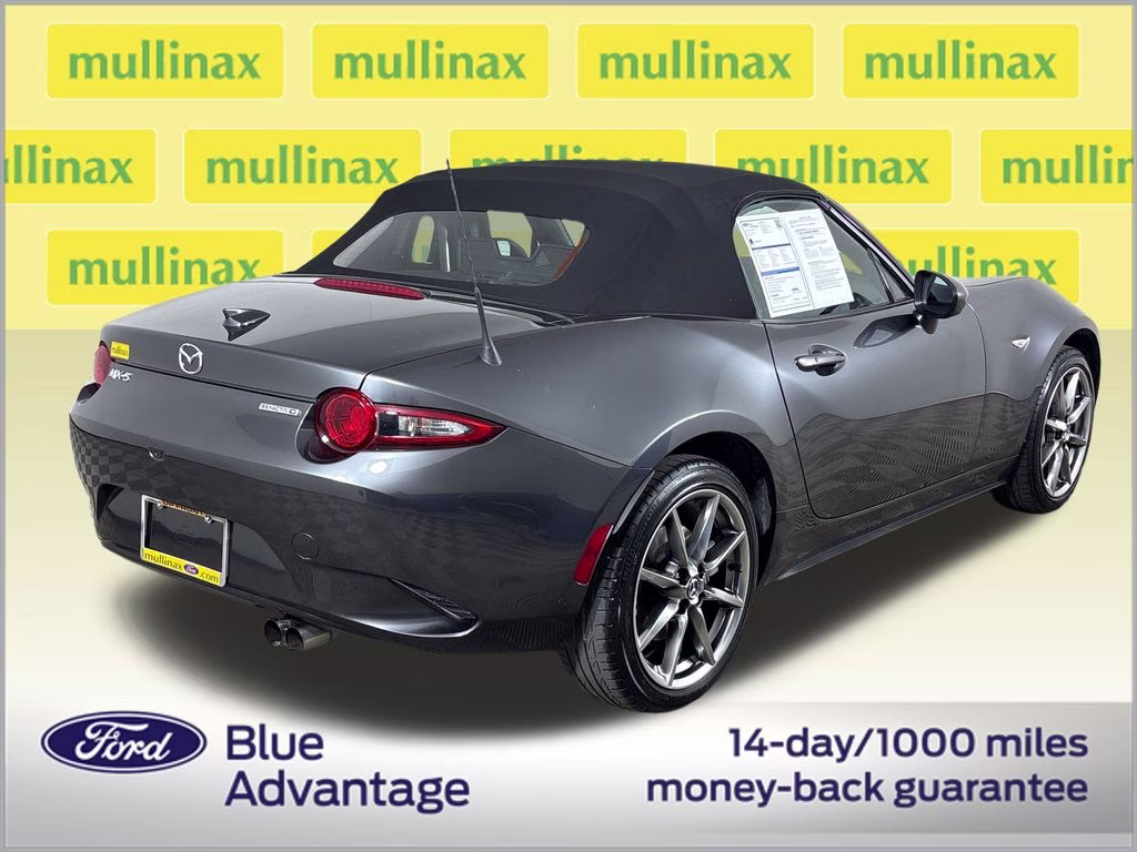 2023 Machine Gray Metallic Mazda MX-5 Miata Grand Touring RWD Convertible