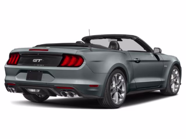 2021 Gray Metallic Ford Mustang GT Premium RWD Convertible