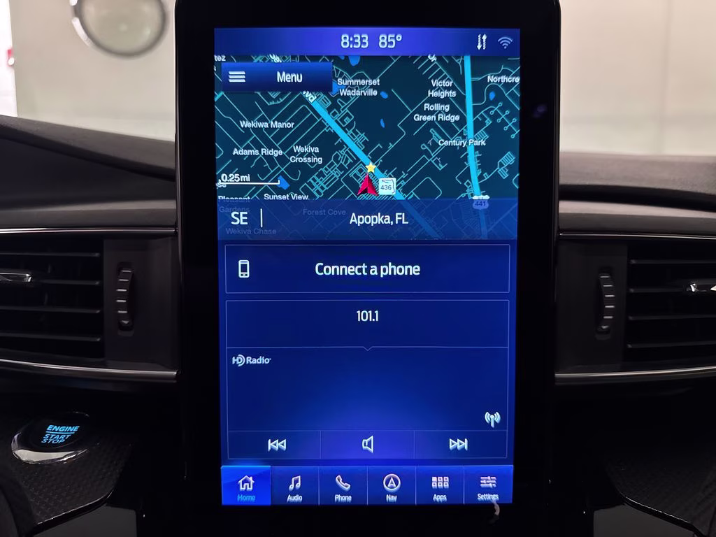 2022 Blue Metallic Ford Explorer ST 4X4 SUV