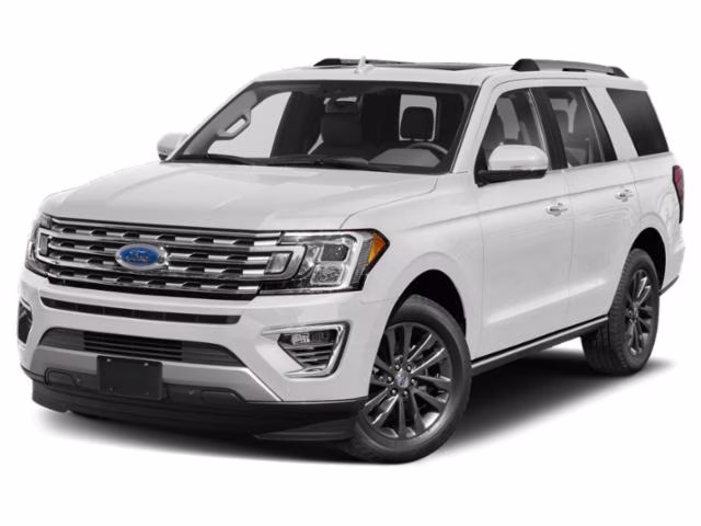 2020 White Metallic Ford Expedition Limited RWD SUV