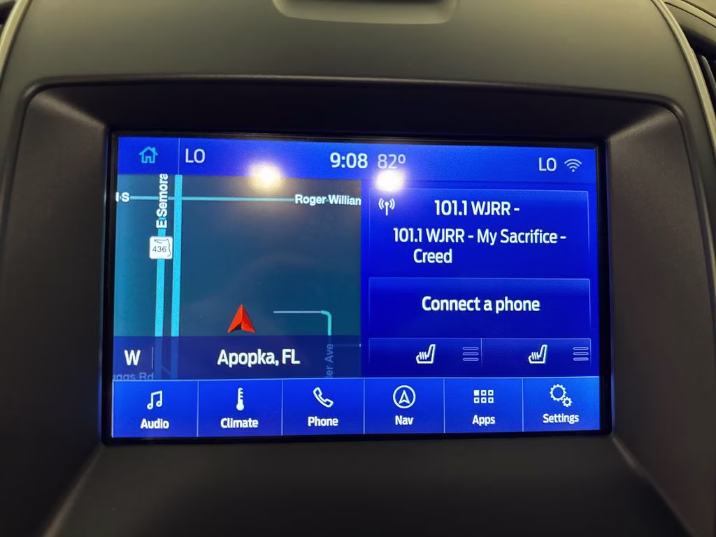 2020 Burgundy Velvet Metallic Tinted Clearcoat Ford Edge SEL FWD SUV