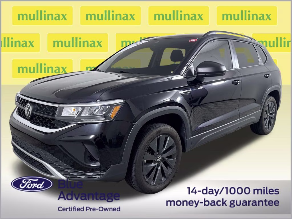 2024 Deep Black Volkswagen Taos 1.5T S FWD SUV