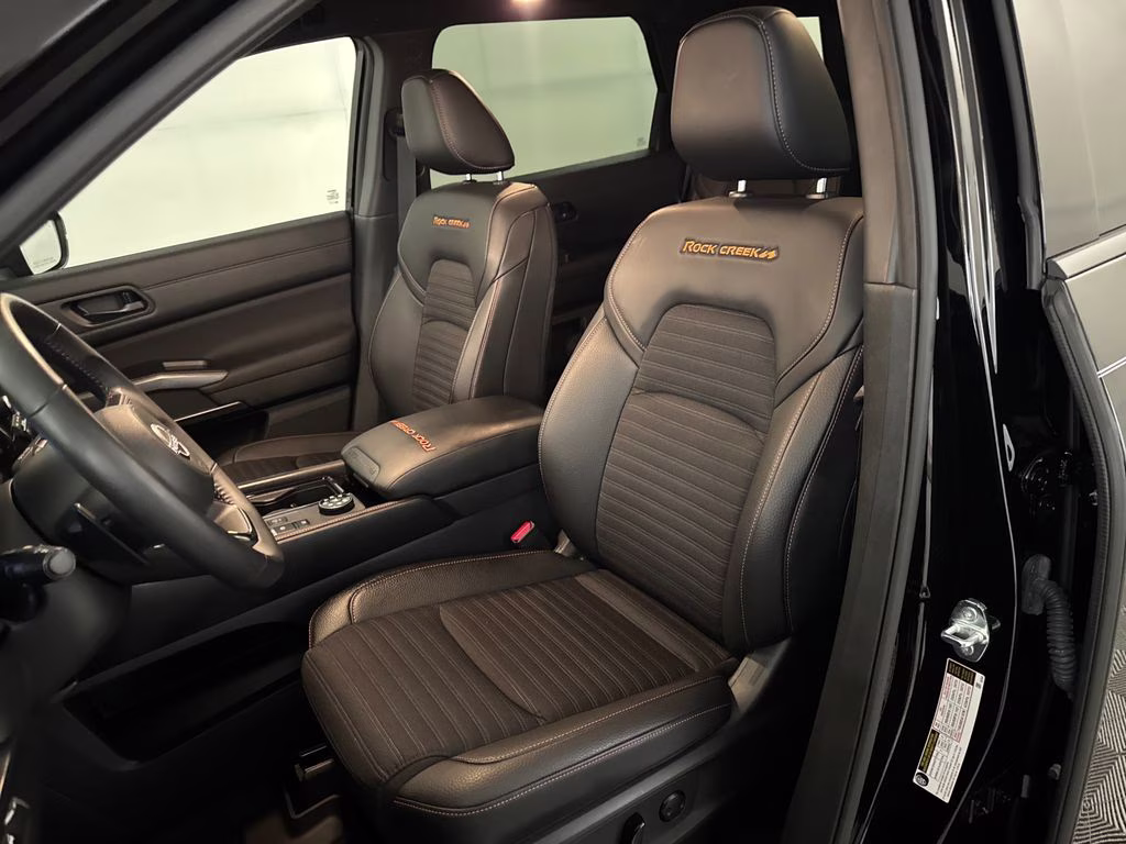 2025 Super Black Nissan Pathfinder Rock Creek 4X4 SUV