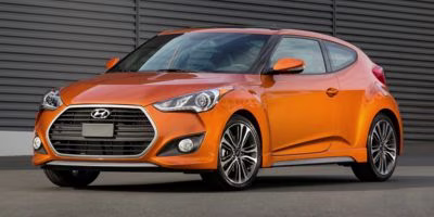 2016 Orange Hyundai Veloster Turbo FWD Hatchback