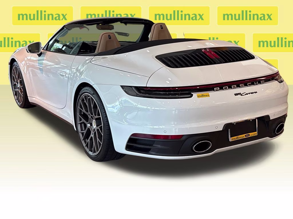 2020 Carrara White Metallic Porsche 911 Carrera RWD Convertible