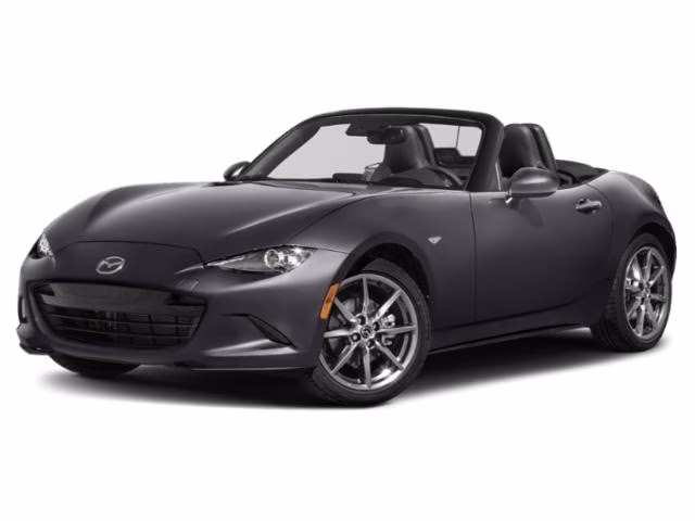 2023 Machine Gray Metallic Mazda MX-5 Miata Grand Touring RWD Convertible