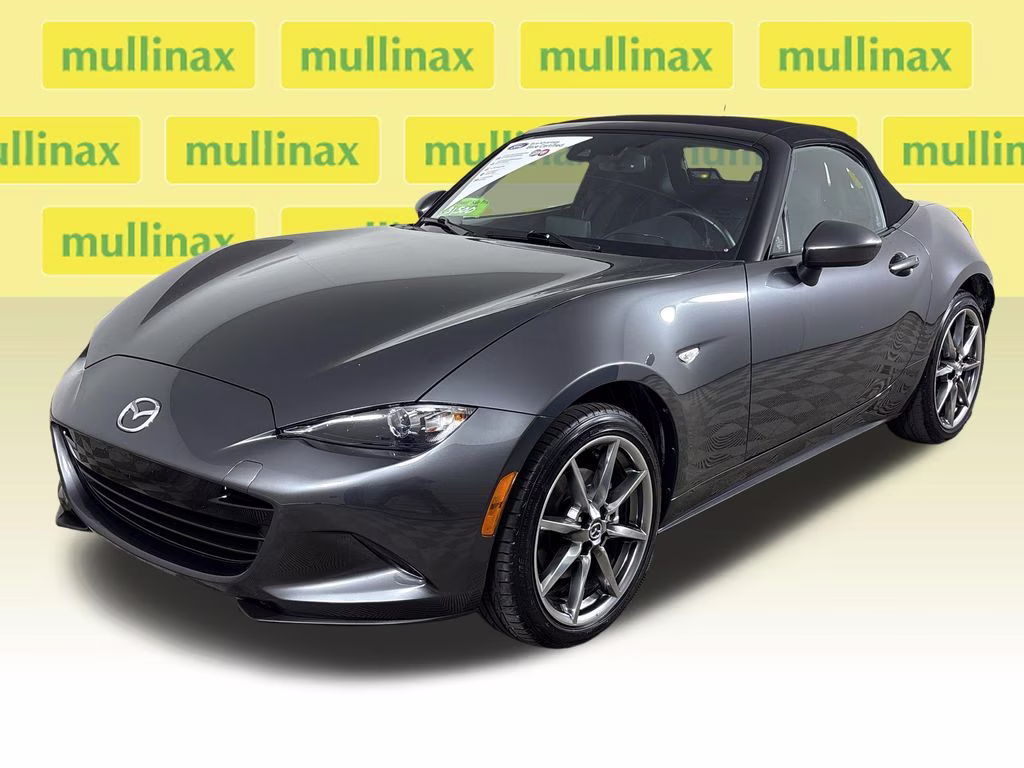 2023 Machine Gray Metallic Mazda MX-5 Miata Grand Touring RWD Convertible