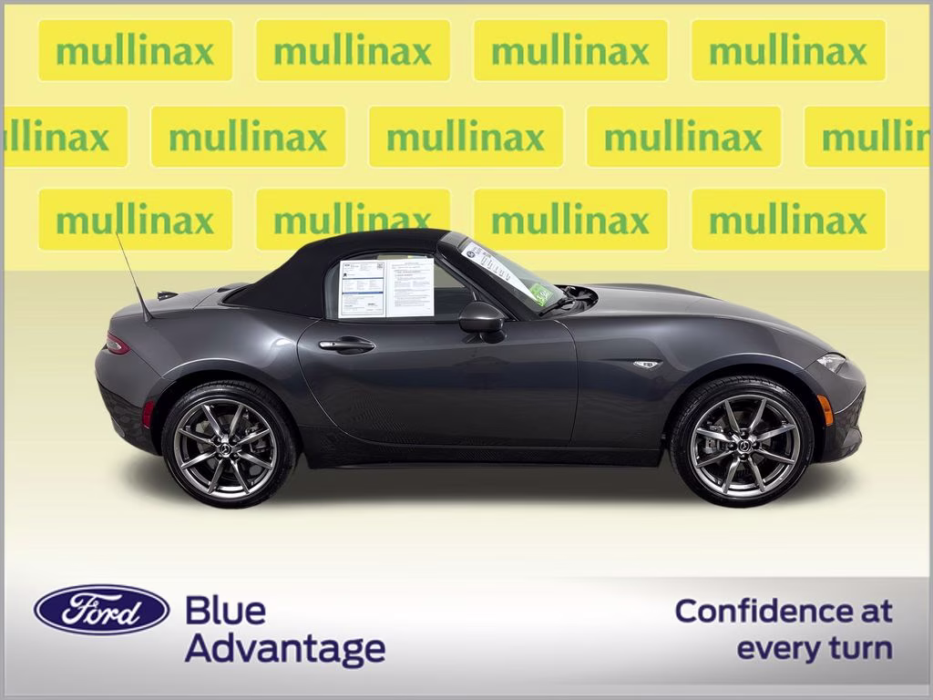 2023 Machine Gray Metallic Mazda MX-5 Miata Grand Touring RWD Convertible