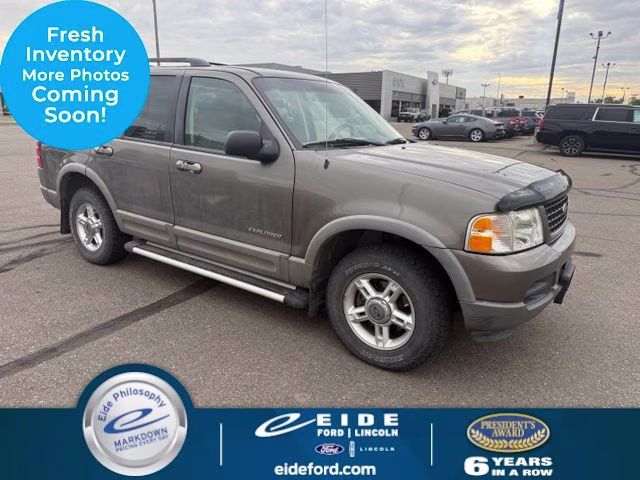 2002 Pewter Ford Explorer XLT 4X4 SUV