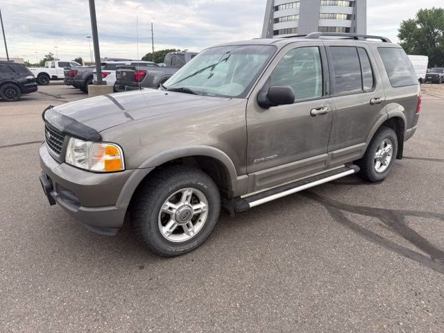 2002 Pewter Ford Explorer XLT 4X4 SUV