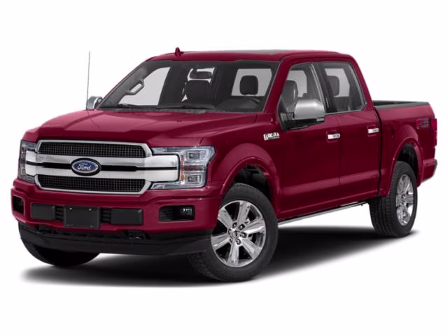 2018 Ruby Red Metallic Tinted Clearcoat Ford F-150 Platinum 4X4 Truck