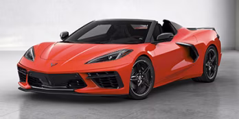 2023 Light Blue Chevrolet Corvette Stingray RWD Convertible