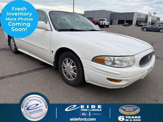 2004 White Buick LeSabre Custom FWD Sedan