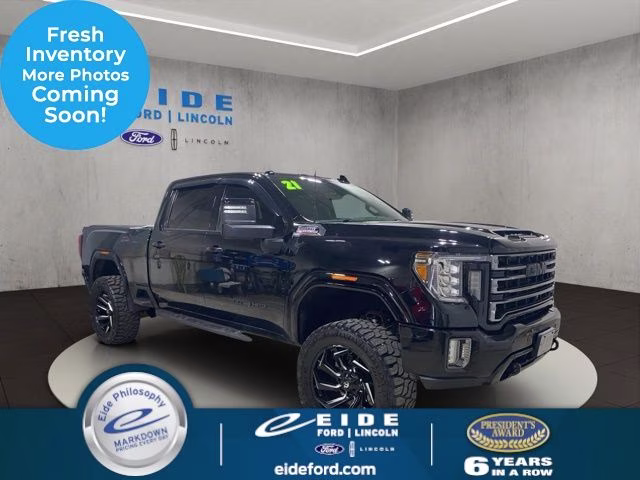 2021 Onyx Black GMC Sierra 2500HD AT4 4X4 Truck