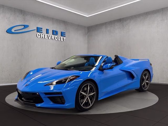 2023 Rapid Blue Chevrolet Corvette Stingray RWD Convertible