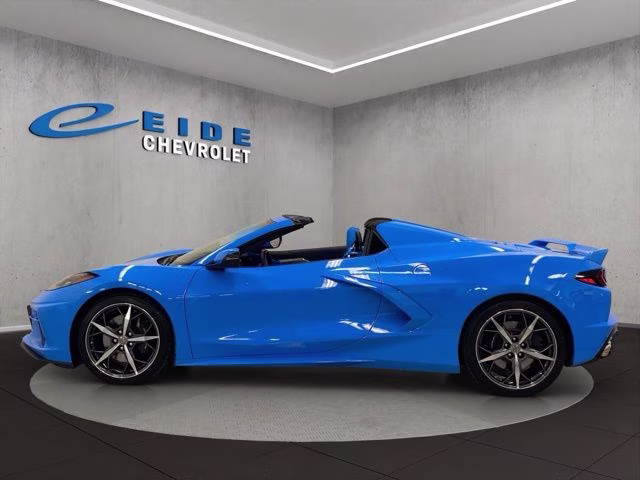 2023 Rapid Blue Chevrolet Corvette Stingray RWD Convertible