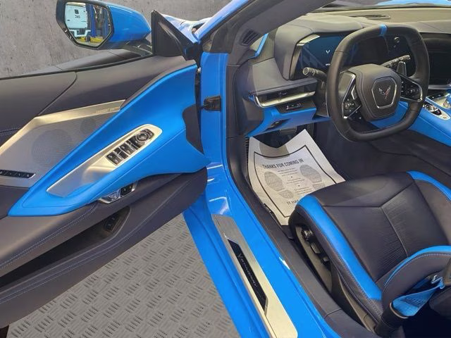 2023 Rapid Blue Chevrolet Corvette Stingray RWD Convertible