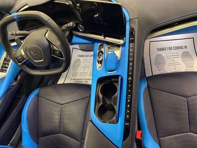 2023 Rapid Blue Chevrolet Corvette Stingray RWD Convertible