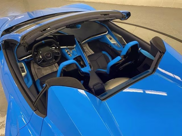 2023 Rapid Blue Chevrolet Corvette Stingray RWD Convertible