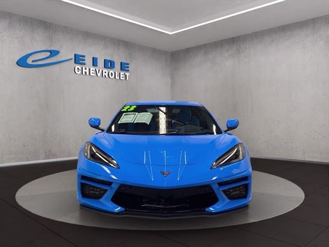 2023 Rapid Blue Chevrolet Corvette Stingray RWD Convertible