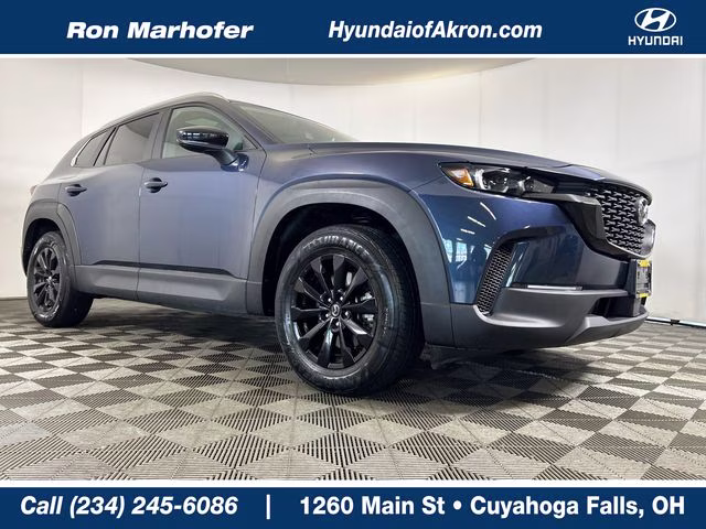 2023 Ingot Blue Mica Mazda CX-50 2.5 S Preferred Plus Package AWD SUV