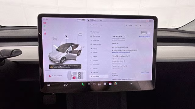 2022 Pearl White Multi-Coat Tesla Model Y Long Range AWD SUV