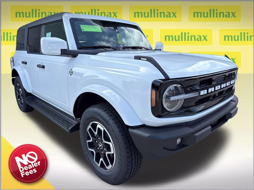 2026 Oxford White Ford Bronco Outer Banks 4X4 SUV
