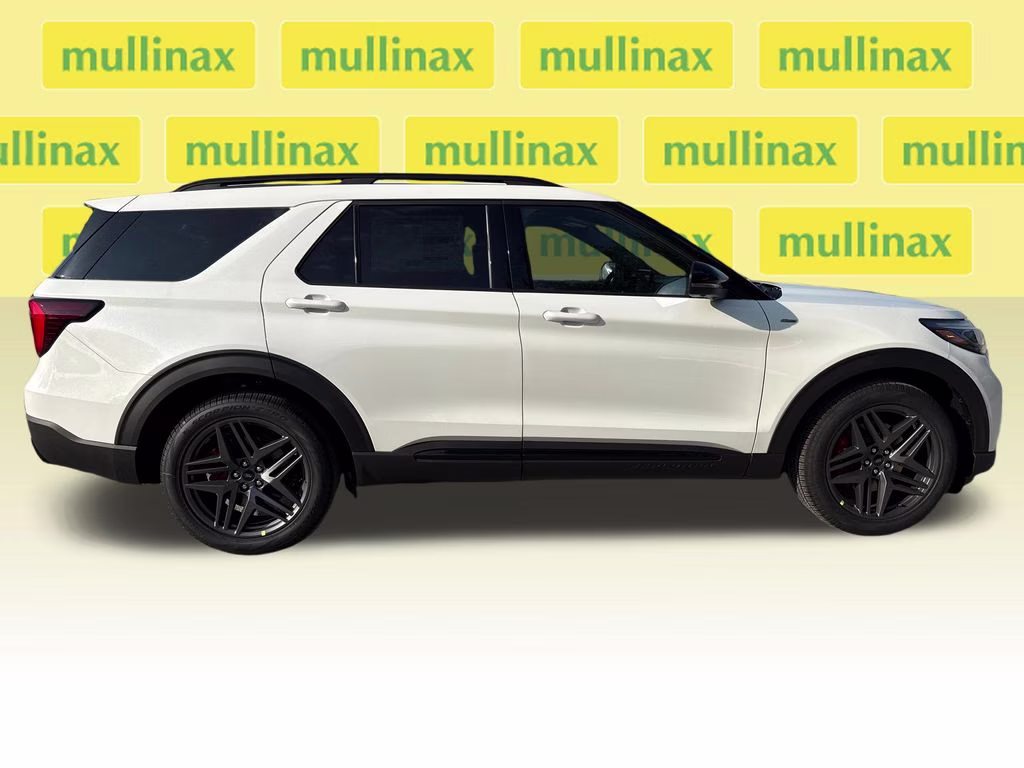 2026 Star White Metallic TC Ford Explorer ST-Line RWD SUV