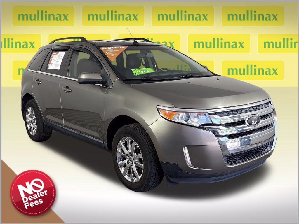2014 Mineral Gray Metallic Ford Edge Limited FWD SUV