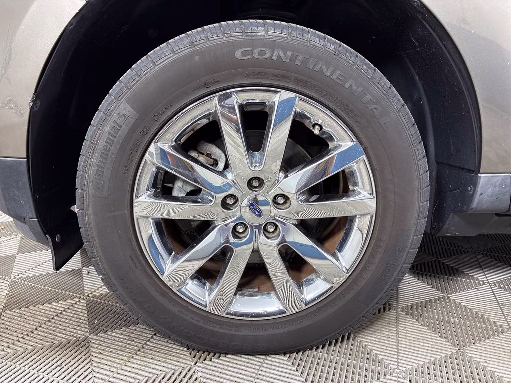 2014 Mineral Gray Metallic Ford Edge Limited FWD SUV