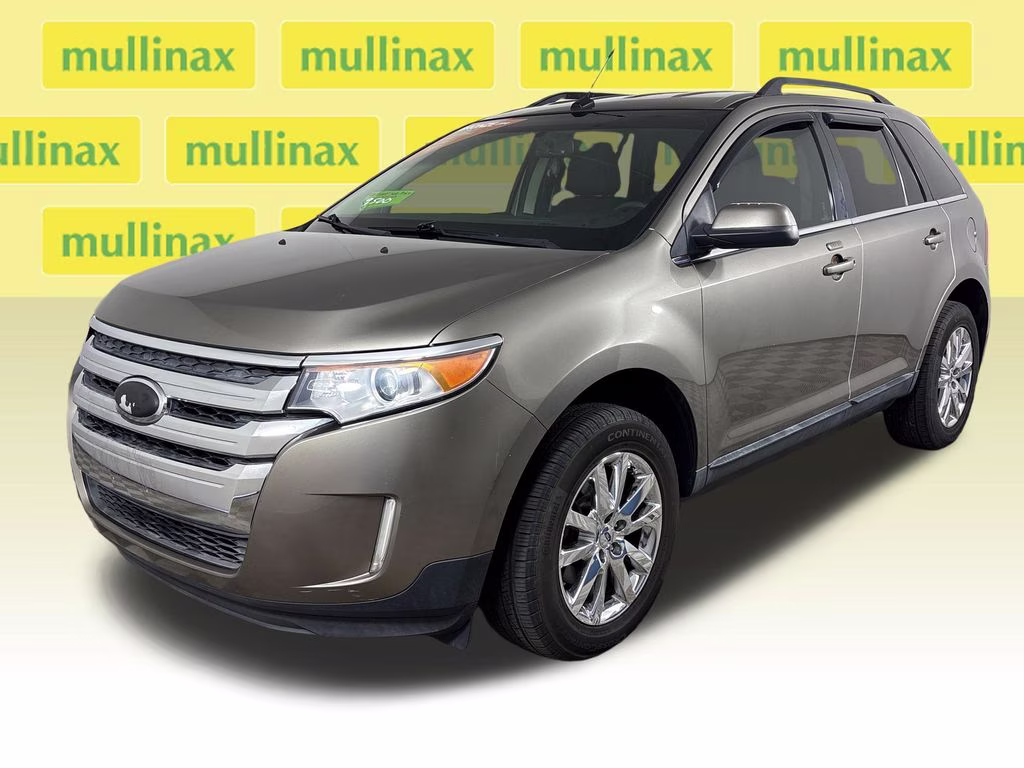 2014 Mineral Gray Metallic Ford Edge Limited FWD SUV