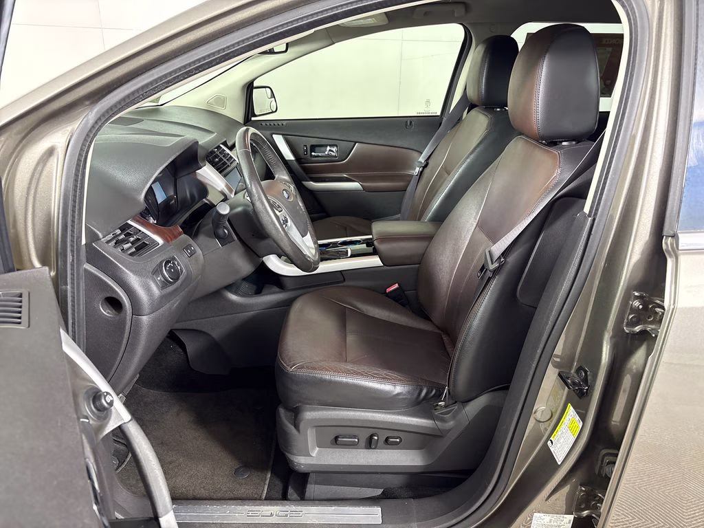 2014 Mineral Gray Metallic Ford Edge Limited FWD SUV