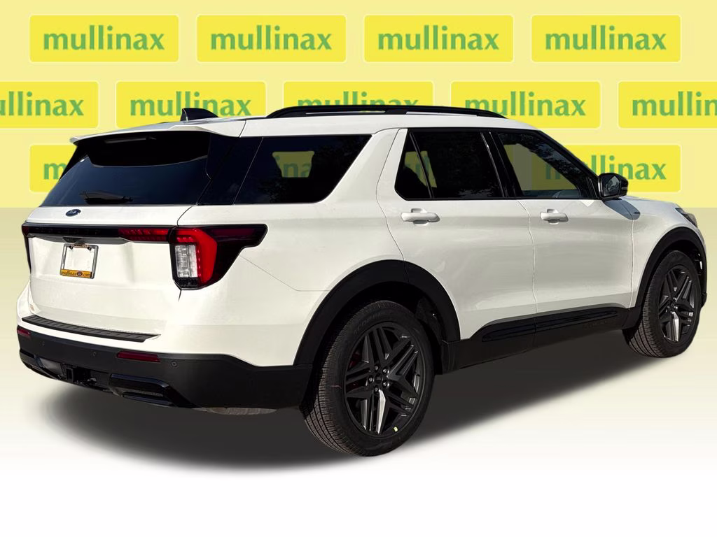 2026 Star White Metallic TC Ford Explorer ST-Line RWD SUV