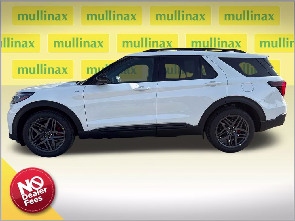 2026 Star White Metallic TC Ford Explorer ST-Line RWD SUV
