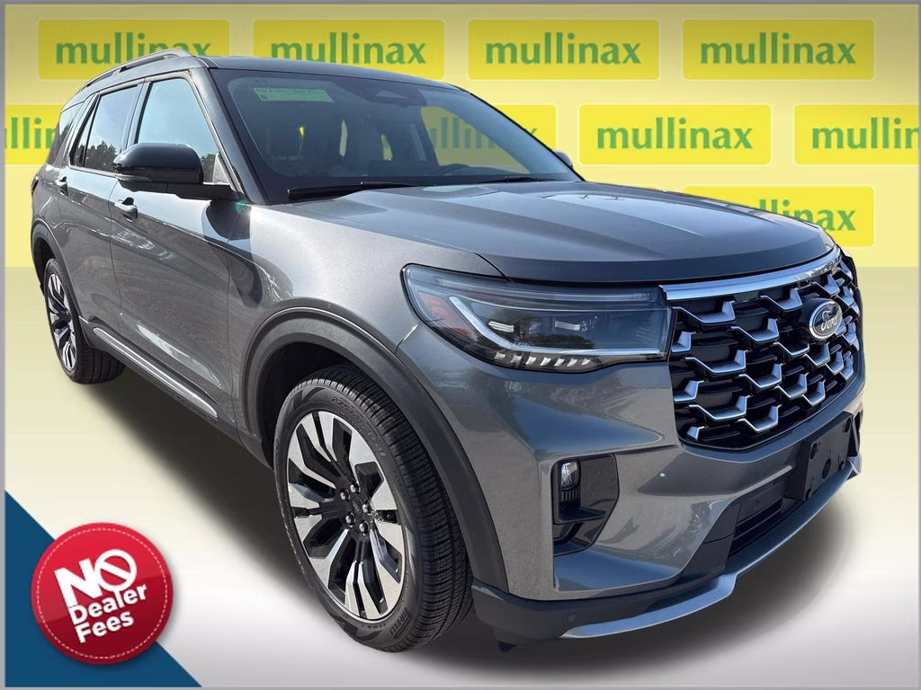 2026 Carbonized Gray Metallic Ford Explorer Platinum 4X4 SUV