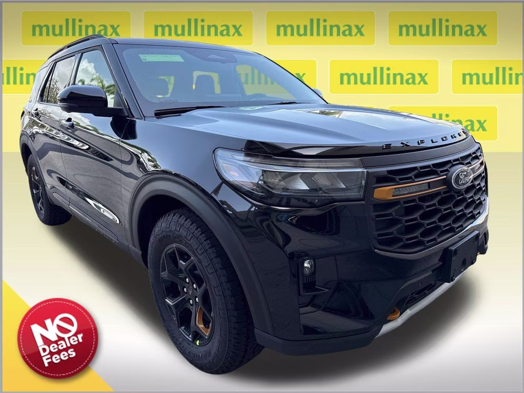 2026 Agate Black Metallic Ford Explorer Tremor 4X4 SUV