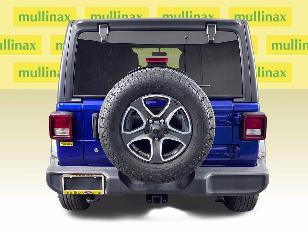 2018 Ocean Blue Metallic Clearcoat Jeep Wrangler Unlimited Sport S 4X4 SUV